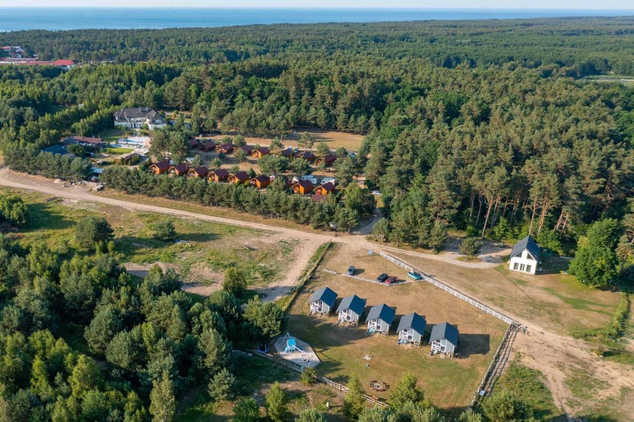 Domki Letniskowe I Pokoje Savana Nad Morzem Jarosławiec Buitenkant foto